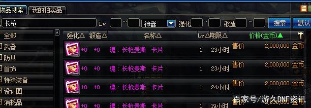 dnf 100公益服发布网魔枪（dnf魔枪buff）